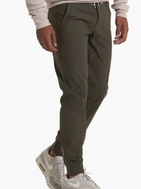 Vuori Men's Meta Jogger Olive Green Size S Small